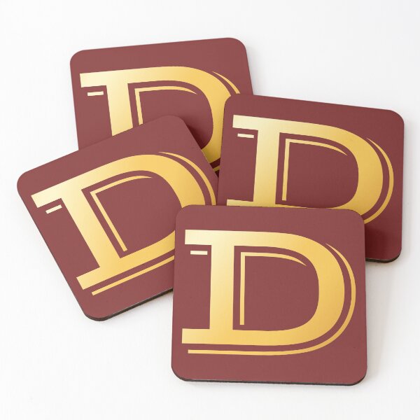 Item preview, Gold Monogram Initial Letter D designed and sold by BleuSky.