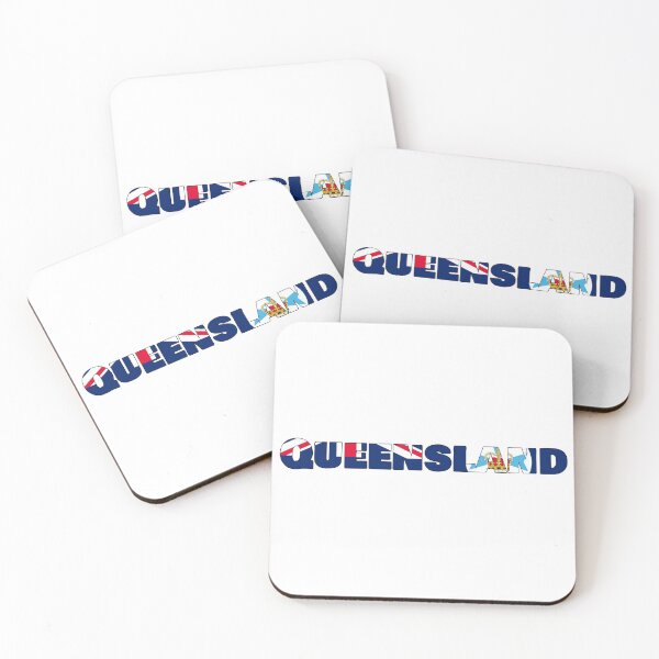 Item preview, Queensland State Flag - Australia designed and sold by ElevenGraphics.