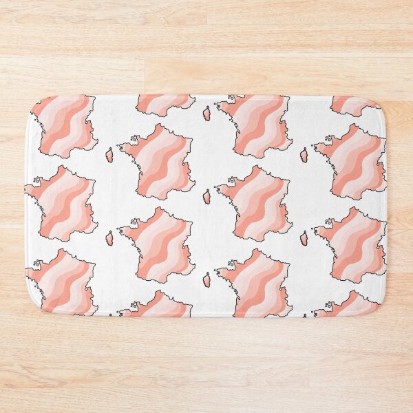 Item preview, France pastel pink outline  designed and sold by erinxswan.