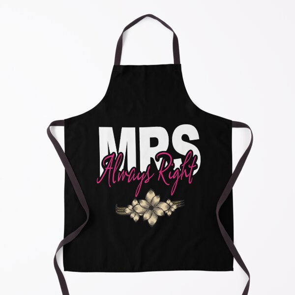 Item preview, Mrs. Always Right - Wife Humor designed and sold by ColorfulMystic.