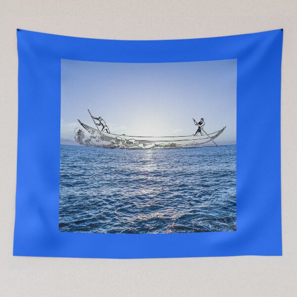 Item preview, Boat in the river  designed and sold by Giree07.