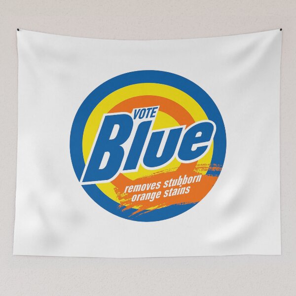 Item preview, Vote Blue| Anti Trumpism| Anti Fasiscm| 864511320|45 designed and sold by ozumdesigns.