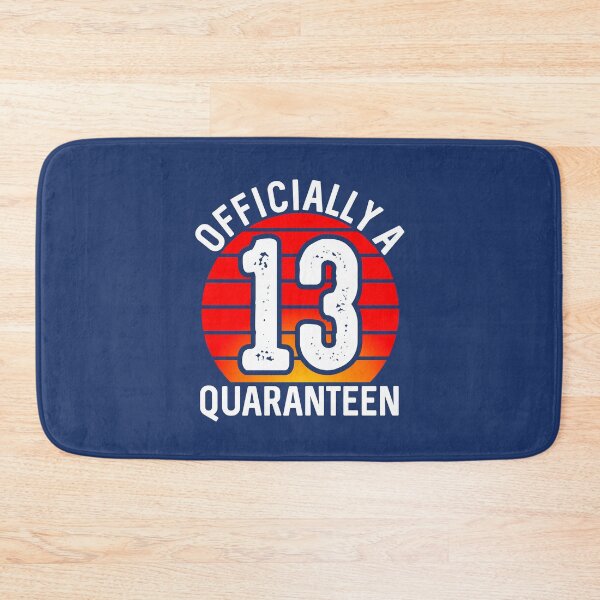 Item preview, Officially a Quaranteen Teenager I turned 13 years in Quarantine Birthday Funny 13th Bday Boy Girl Son Daughter Teenager Gift designed and sold by alenaz.