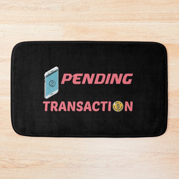 Item preview, Pending Transaction , Funny gift for money and shopping lovers , rich people designed and sold by awesomedraw.