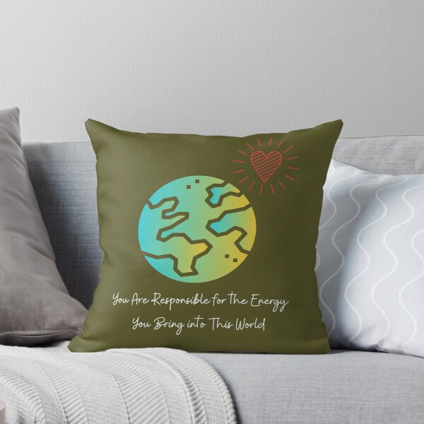 Item preview, You Are Responsible for the Energy You Bring into this World (white) designed and sold by KatOM.