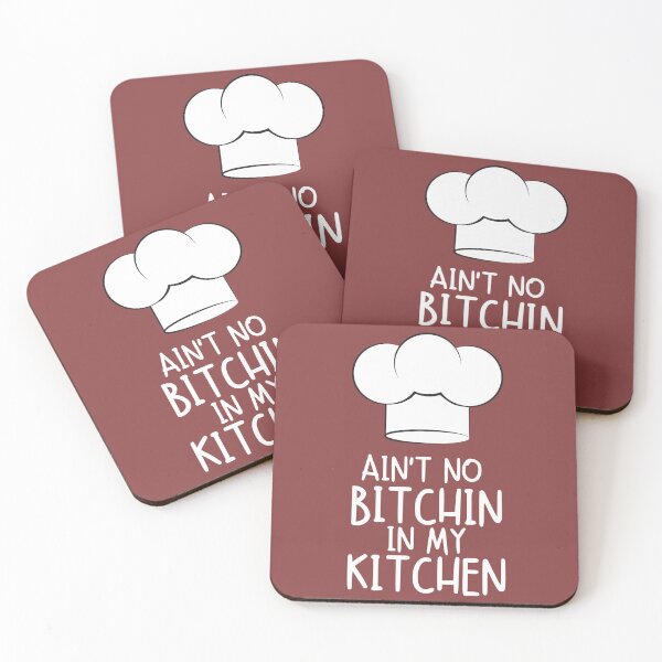 Item preview, Funny Cooking Cook Chef Ain't No Bitchin in my Kitchen  designed and sold by JustCreativity.