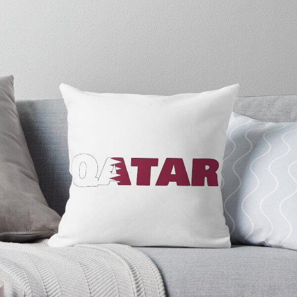 Item preview, Qatar Flag designed and sold by ElevenGraphics.