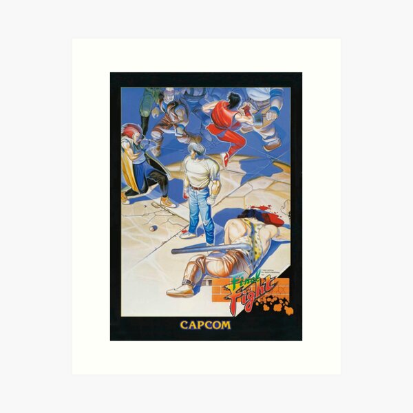 Item preview, FINAL FIGHT PROMO ART designed and sold by PIXLTEES.