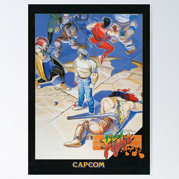 Item preview, FINAL FIGHT PROMO ART designed and sold by PIXLTEES.