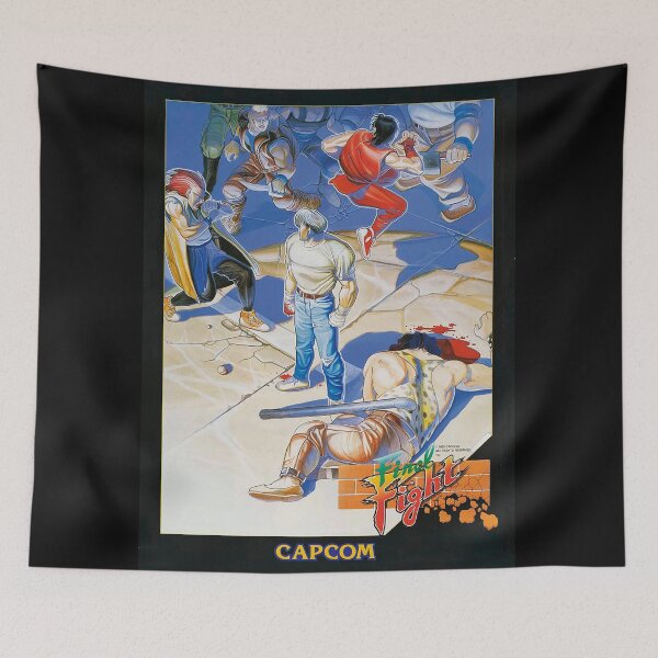 Item preview, FINAL FIGHT PROMO ART designed and sold by PIXLTEES.