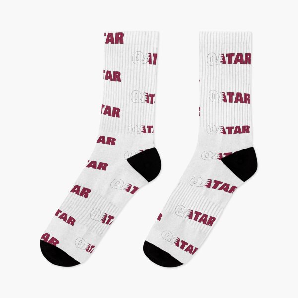 Item preview, Qatar Flag designed and sold by ElevenGraphics.