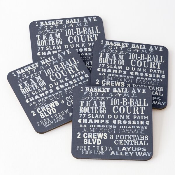 Item preview, Basketball Sports Fantasy Word Art Navy Blues designed and sold by Gene Brown Designs.