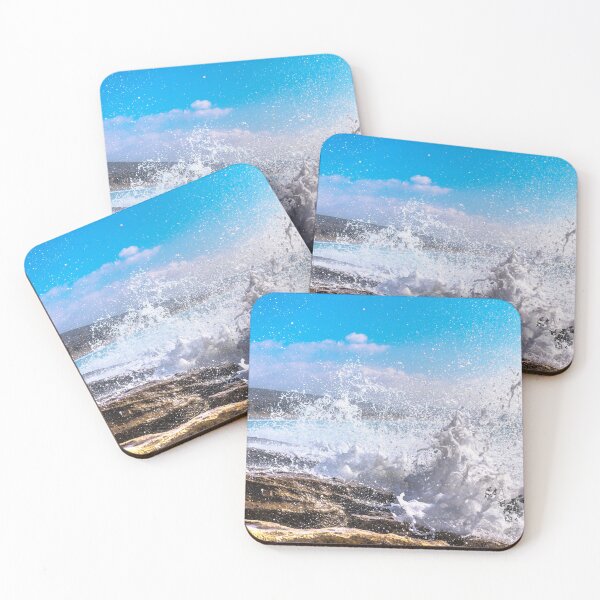 Item preview, Waves crashing in the atlantic ocean (Taghazout, Morocco) designed and sold by moroccandreamer.