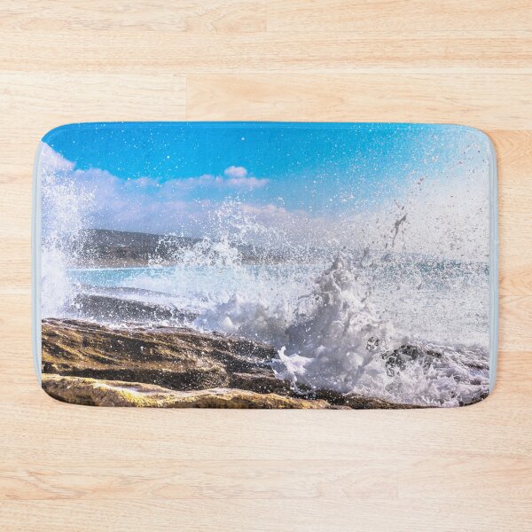Item preview, Waves crashing in the atlantic ocean (Taghazout, Morocco) designed and sold by moroccandreamer.