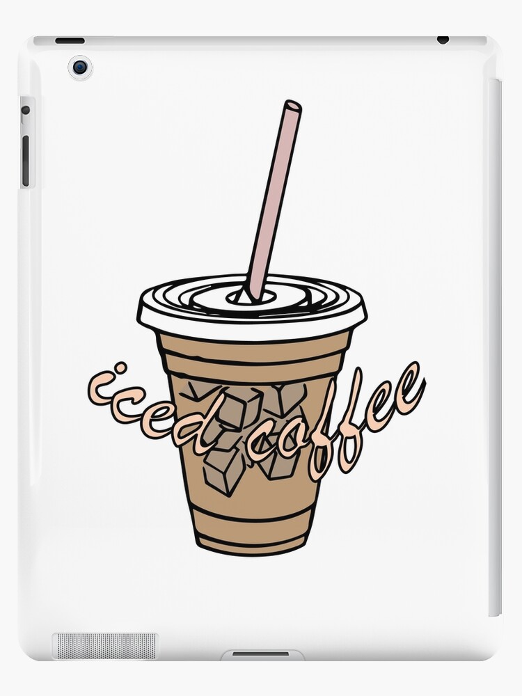 Iced coffee because adulting is hard, Cute gift for coffee lovers   Greeting Card for Sale by CloJamila