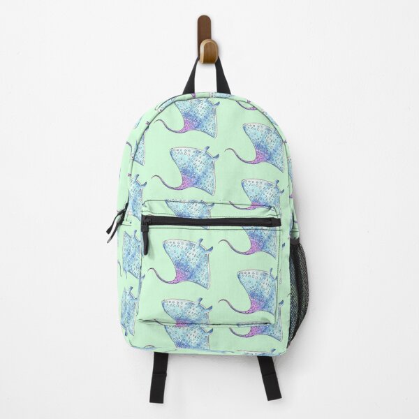 Item preview, Ocean Spotted Eagle Ray in Watercolor designed and sold by narwhalwall.