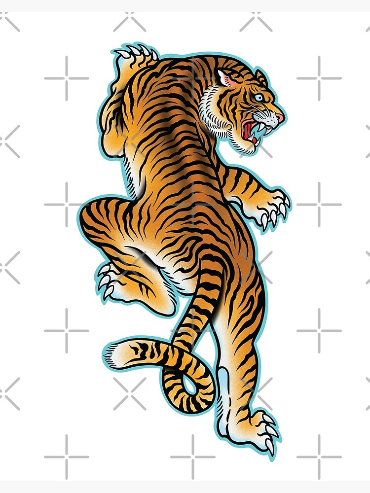 Chinese Fire Tiger Tattoo | Chinese Temple