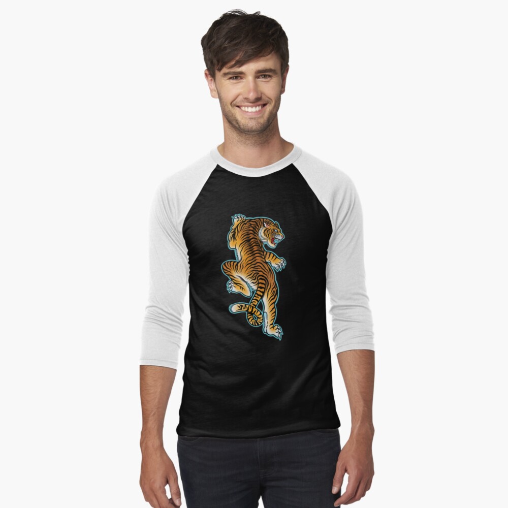 Artikel-Vorschau von Baseballshirt mit 3/4-Arm, designt und verkauft von SevenRelics.