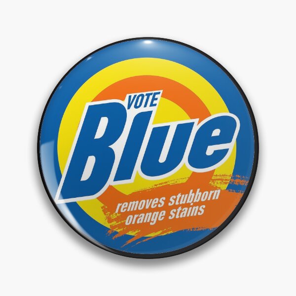 Item preview, Vote Blue| Anti Trumpism| Anti Fasiscm| 864511320|45 designed and sold by ozumdesigns.
