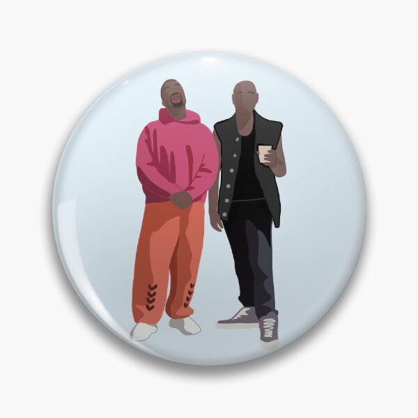 Item preview, Kanye West with Dave Chappelle / Ye with David Chapelle designed and sold by 420igor.