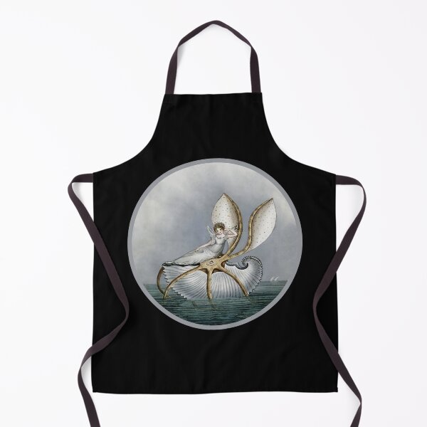 Item preview, Fairy Resting on a Seashell designed and sold by ColorfulMystic.