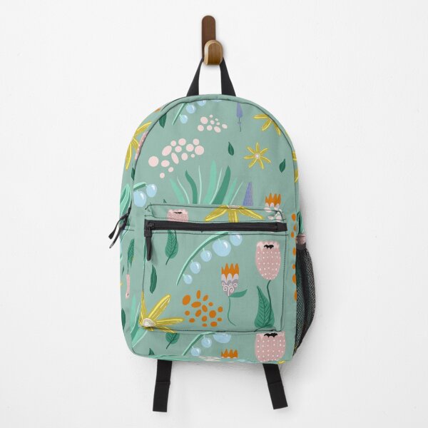 Item preview, Teal Scandi Floral designed and sold by Soulblueprinted.