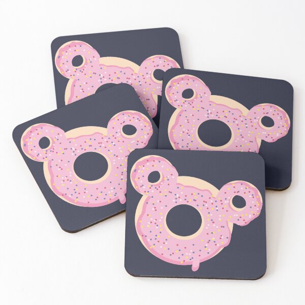 Item preview, Themepark Donut Pink Sugarcoat designed and sold by KawaiiPattern.