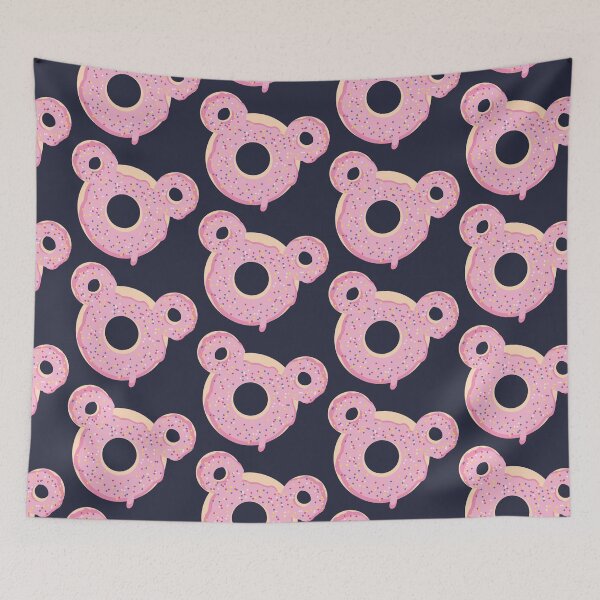 Item preview, Themepark Donut Pink Sugarcoat designed and sold by KawaiiPattern.