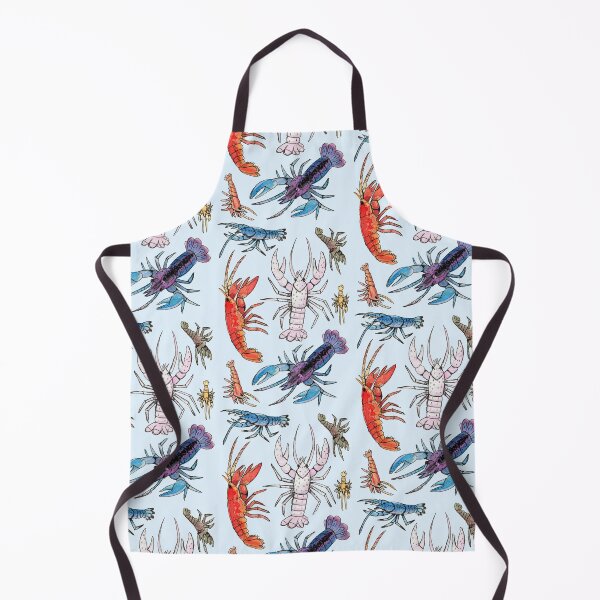 Item preview, Colorful Aquatic Crayfish Species in Watercolor designed and sold by narwhalwall.
