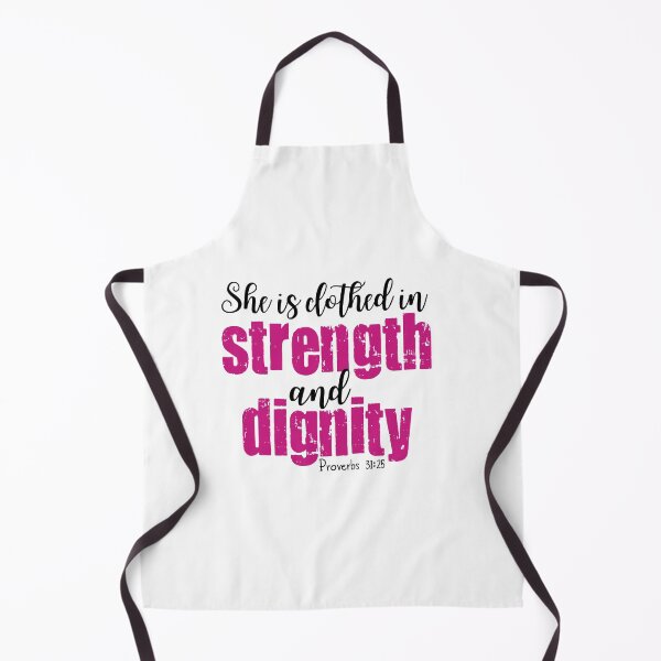 Item preview, She is clothed in strength - proverbs 31:25 designed and sold by davetdesigns.