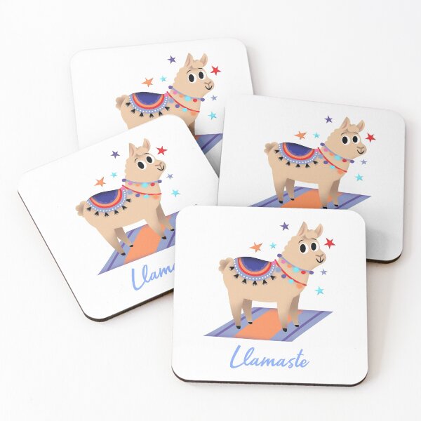 Item preview, Llamaste Fun Yoga Llama designed and sold by sasigifts.