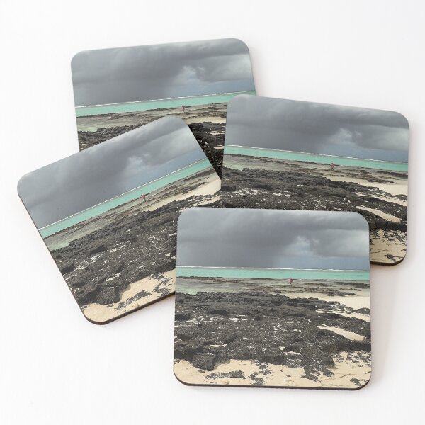 Item preview, Mauritius beach, black rock designed and sold by jsebouvi.