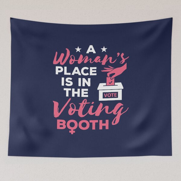 Item preview, A Woman's Place Is In the Voting Booth Vote Feminism Women Empowerment  designed and sold by jaygo.