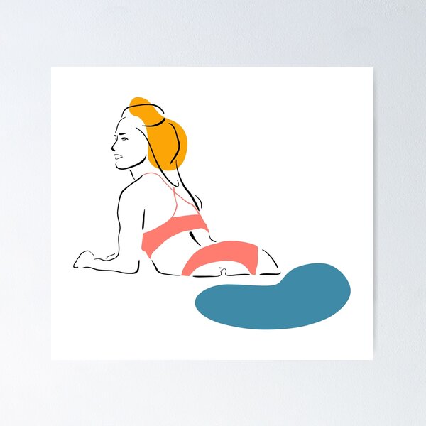 Aperçu de l'œuvre Maillot de bain d'été, La vie est meilleure à la piscine créée et vendue par ZartyDesigns.