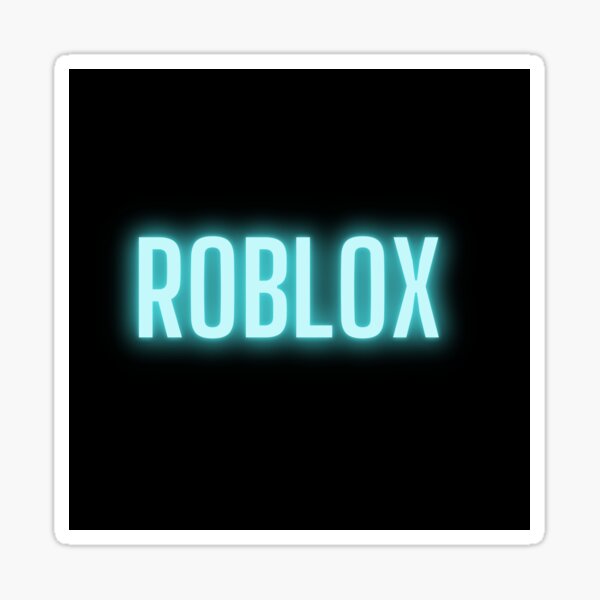Blue Roblox Stickers Redbubble - roblox blue aesthetic icon