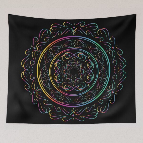 Item preview, Rainbow Sand Mandala designed and sold by GroveDesigns.
