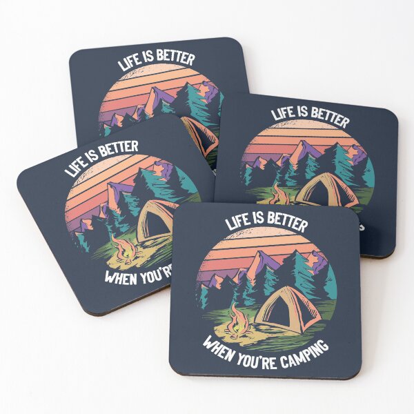 Item preview, Life is Better When You're Camping designed and sold by CoolSilhouettes.