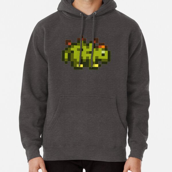 Stardew Valley Pixel Dinosaur Pullover Hoodie