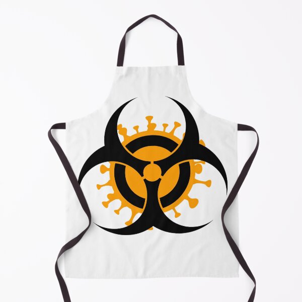Item preview, Biohazard corona logo. Black on white. designed and sold by PrintPit.