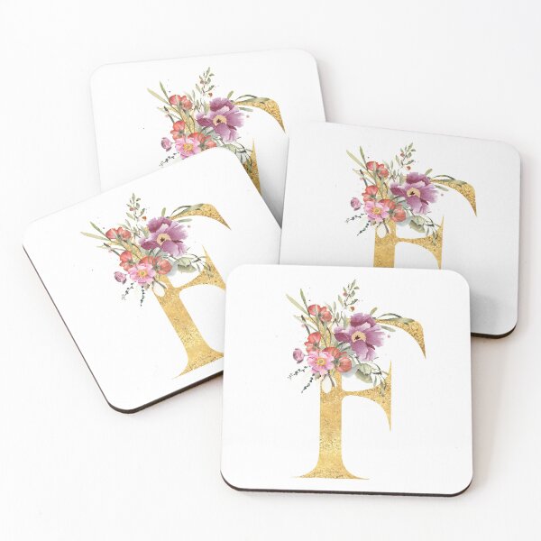 Item preview, Flower Bouquet with Letter F designed and sold by TheFamilyVan.