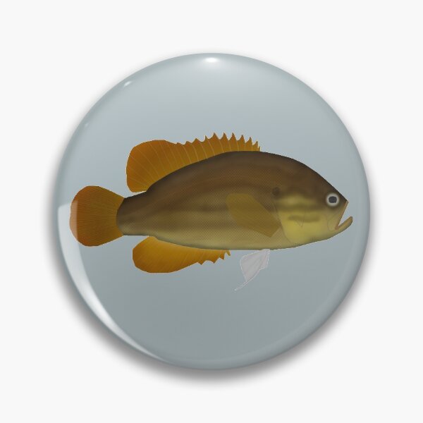 Item preview, Mud Sunfish designed and sold by fishfolkart.