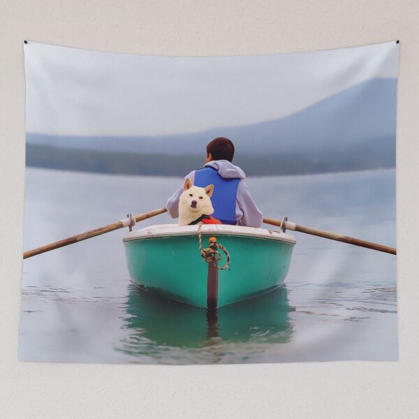 Item preview, Shiba Inu Canoe Trip designed and sold by LydiasPlace.