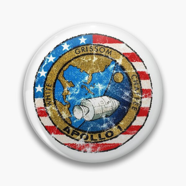 Item preview, NASA Apollo 1 (distressed) designed and sold by n0l4n.