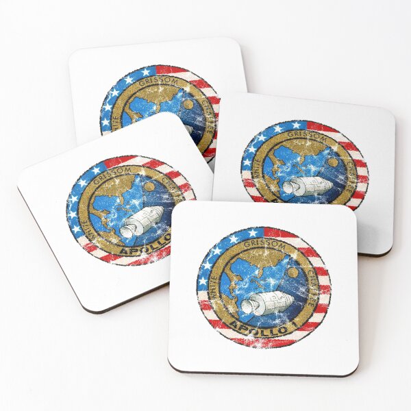 Item preview, NASA Apollo 1 (distressed) designed and sold by n0l4n.