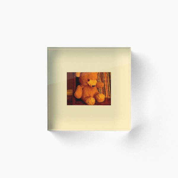 Artikelvorschau, Farb-Digitalfoto des alten Teddybären entworfen und verkauft von mertonparrish.