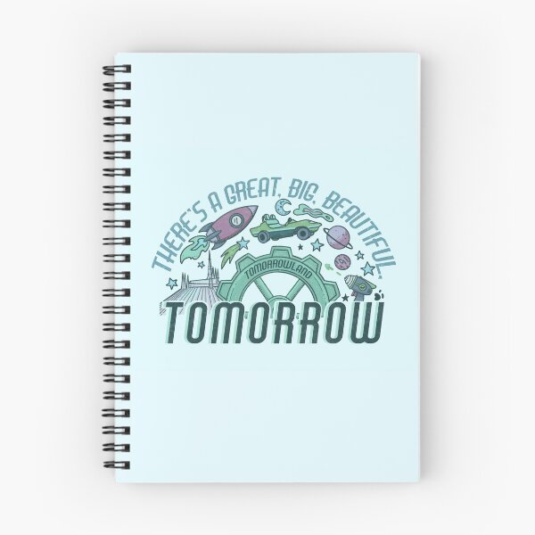 Item preview, There's A Great, Big, Beautiful Tomorrow(land) designed and sold by Kailyn Knight.