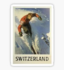 Vintage poster - Switzerland Sticker
