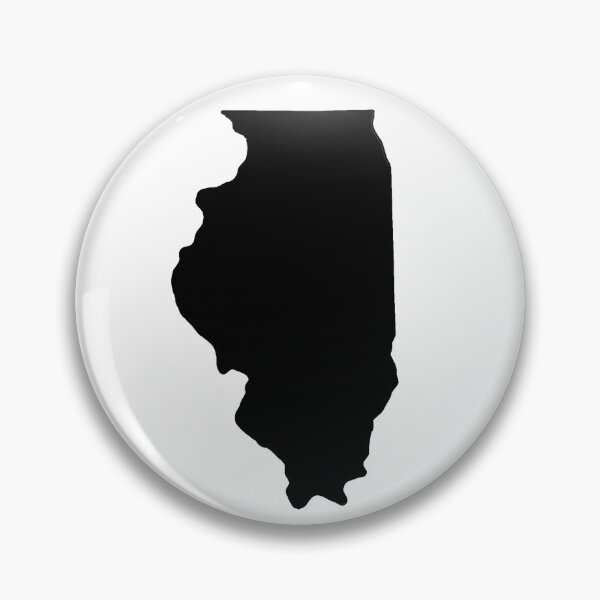 Item preview, ILLINOIS state stickers t-shirts designed and sold by youtubemugs.