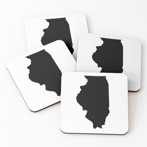 Item preview, ILLINOIS state stickers t-shirts designed and sold by youtubemugs.