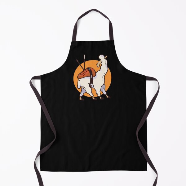 Item preview, Japanese Cuisine Sushi Llama designed and sold by Cute and Funny Animal Art Designs.